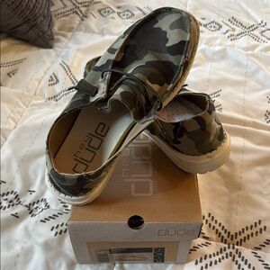 Hey Dude Camo Shoes